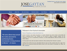 Tablet Screenshot of gaytanlegalservices.com